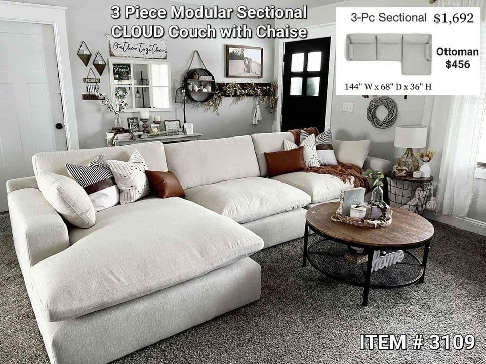 Sectional Modular COUCH SOFA set FREE DELIVERY