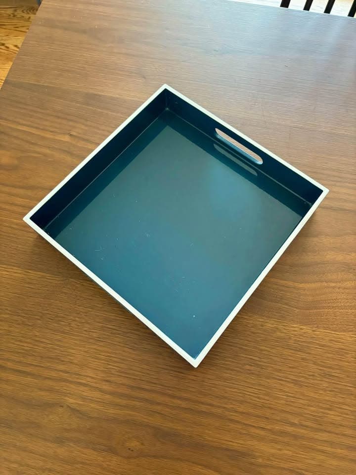 West Elm Lacquer Serving Tray