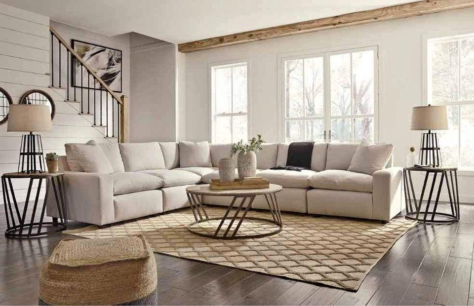 5 Piece Sofa Set Sectional couch Living room FREE DELIVERY