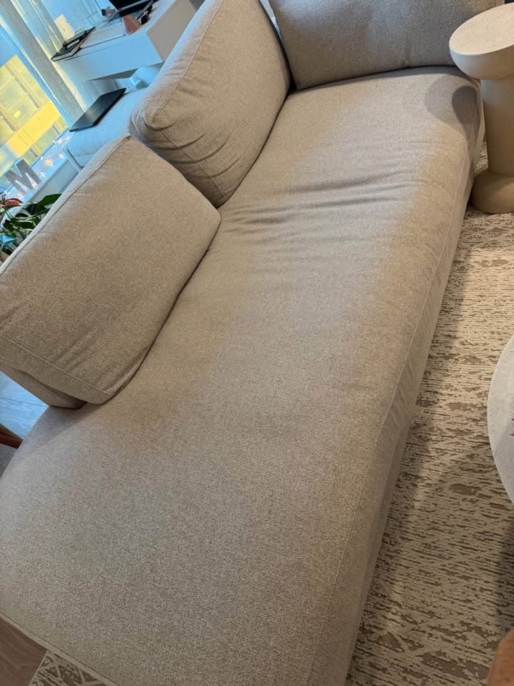 West Elm Haven left bumper chaise