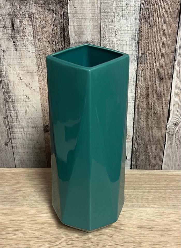 West Elm Porcelain Vase, 12”