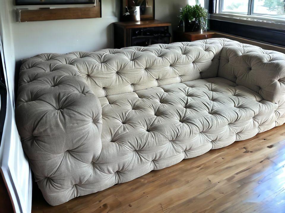 Restoration Hardware Chesterfield Soho Upholstered Sofa