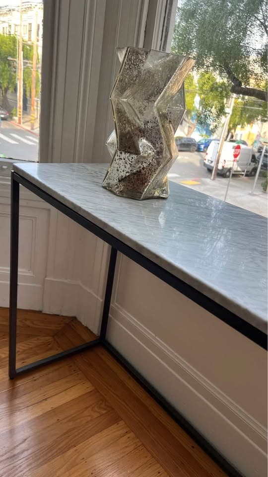 West Elm Marble Console Table