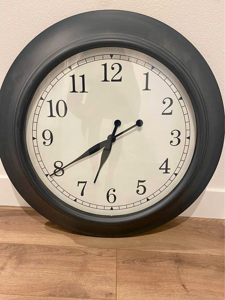 30 inch Crate and Barrel Wall Clock