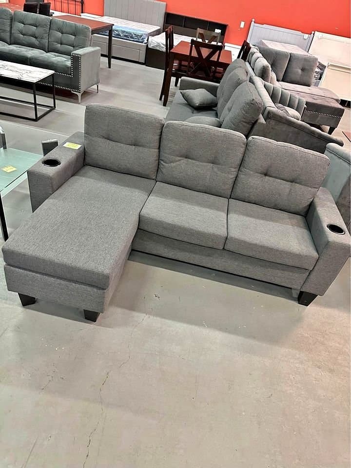 3 seater sectional sofa Are available in Grey and all color High Quality Cash On Delivery ❤️‍🔥