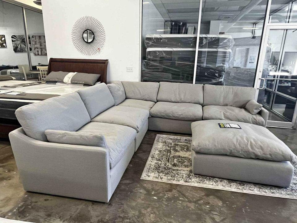 6 piece Sofa Sectional set with Modular Pieces