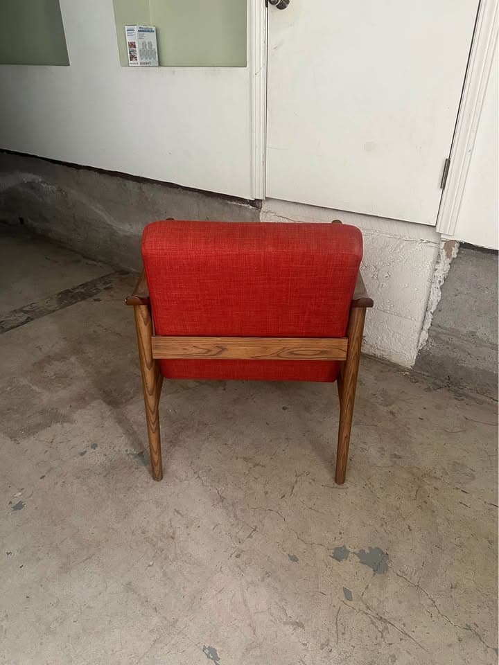 West elm mid century chair