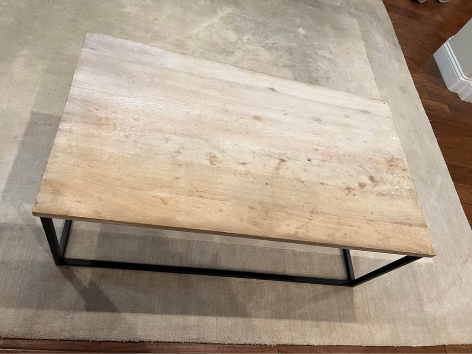 West Elm Streamline Solid Wood Coffee Table