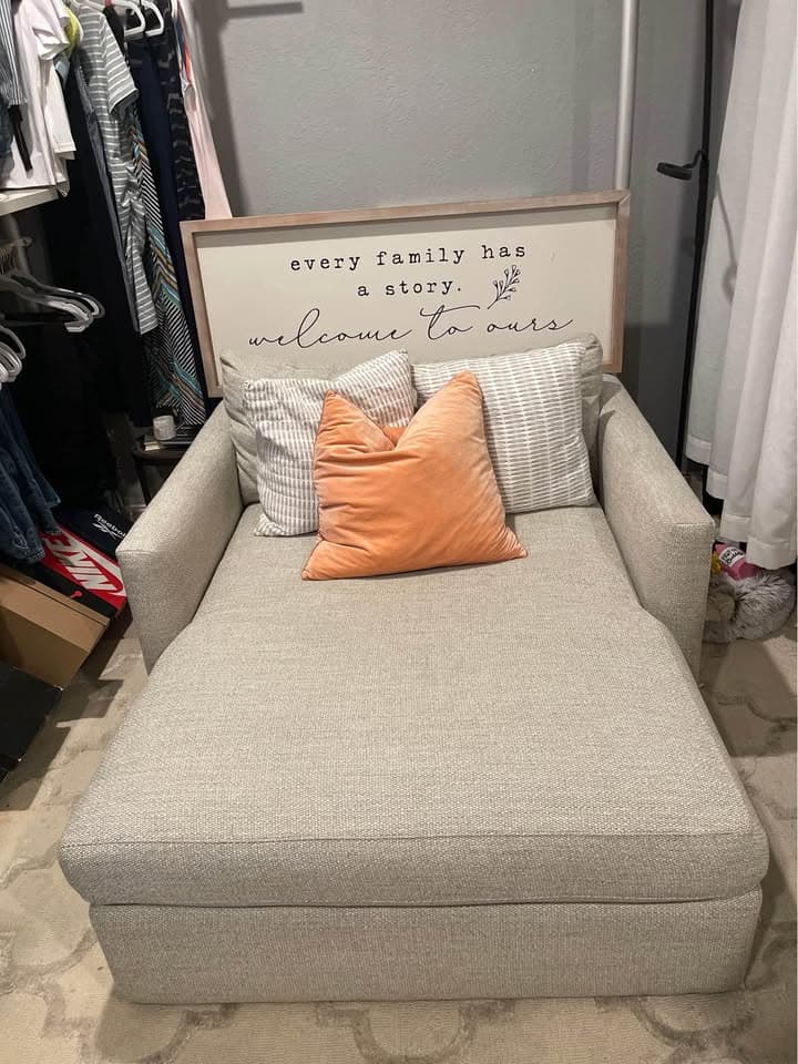 crate and barrel lounge chaise