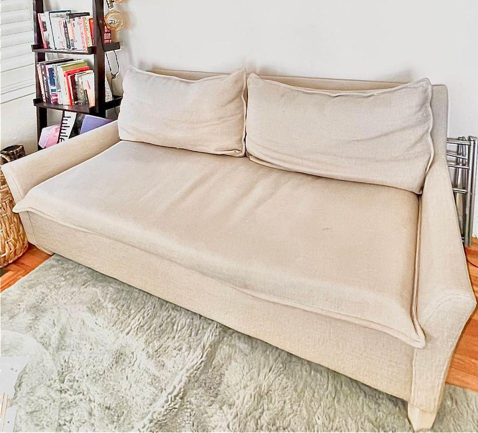 West Elm Beige Couch