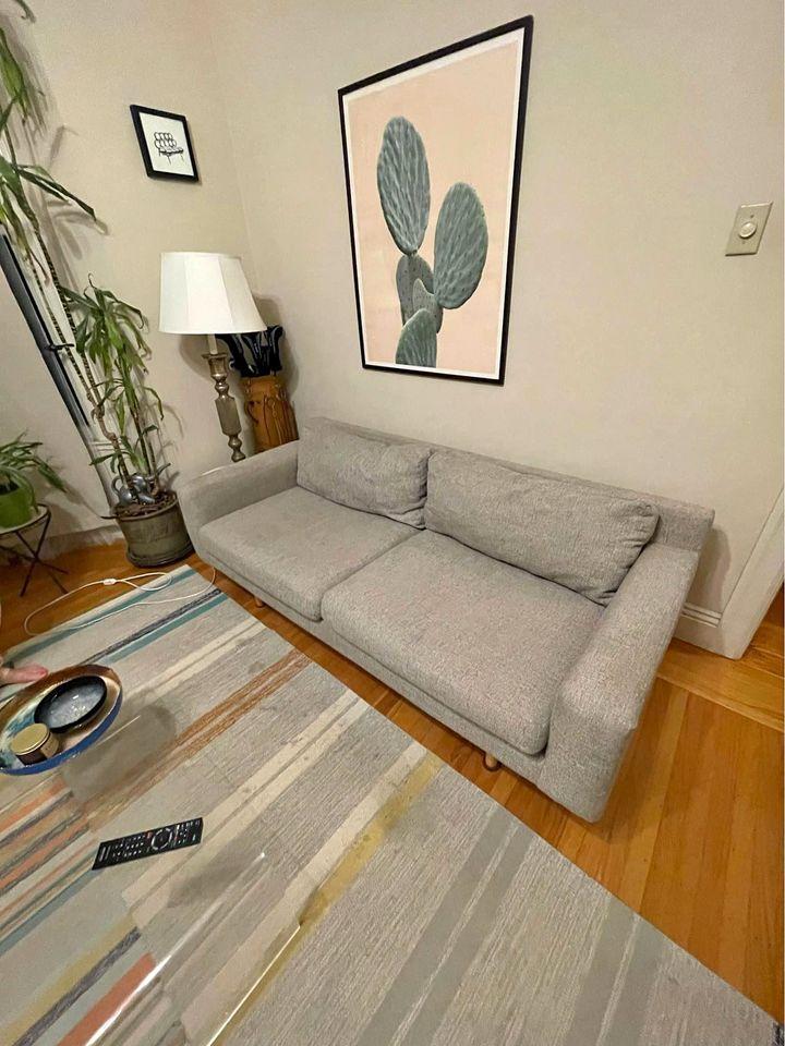 West Elm 74” Eddy Sofa