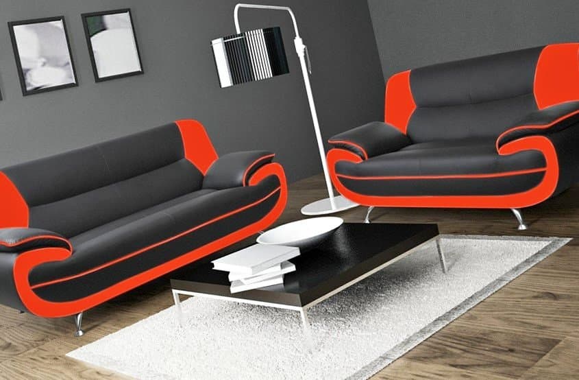 1+2+3 all color leather Sofa Set