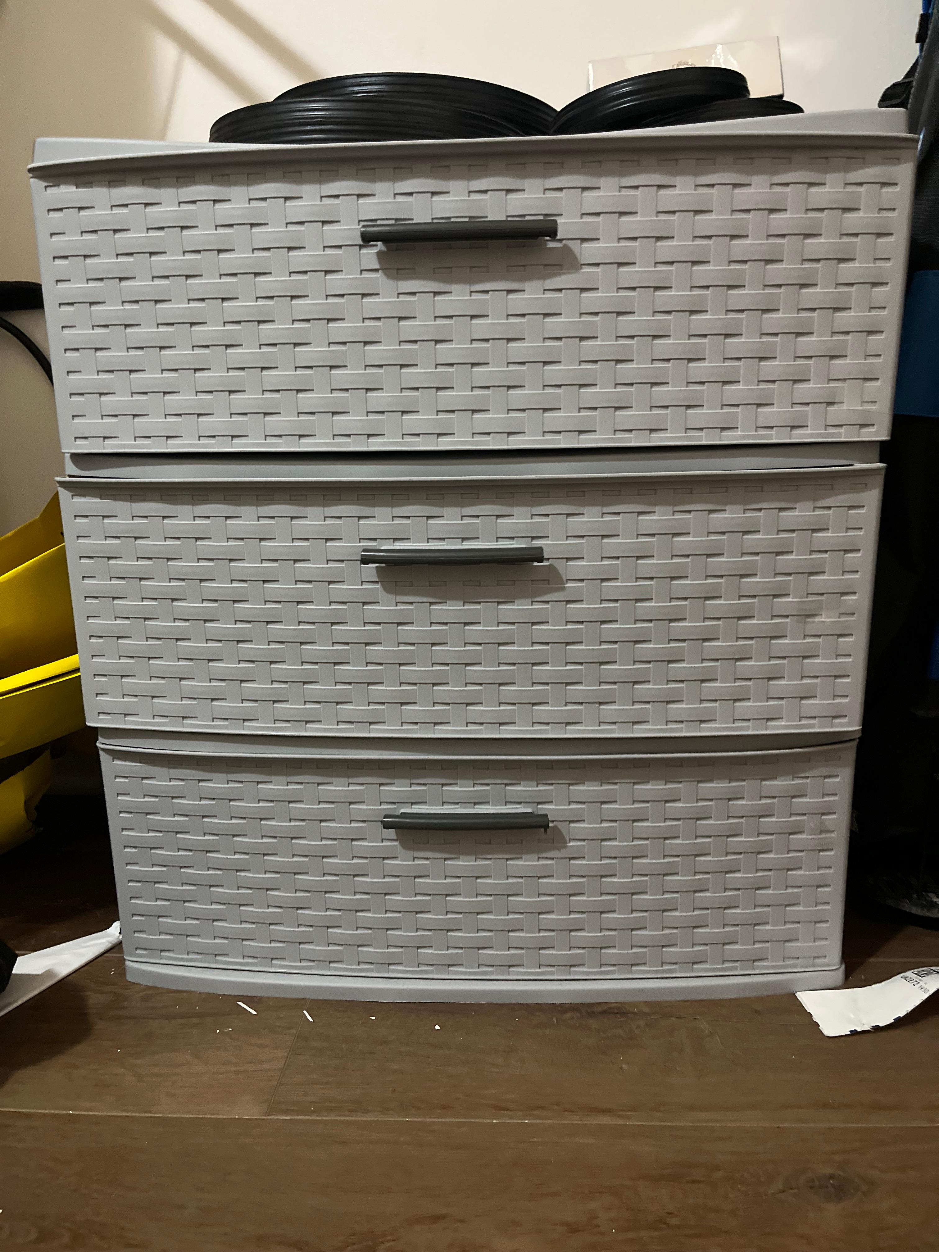 Container Store 3 Drawer Cabinet (Retail $60)